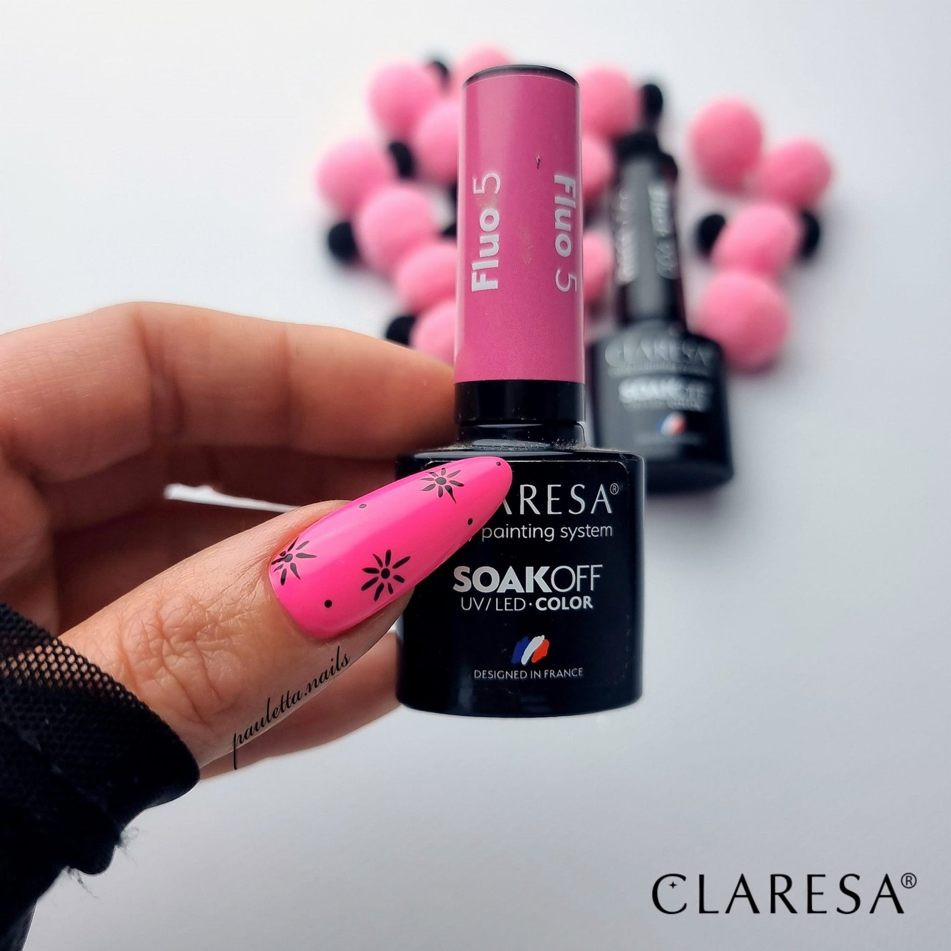 Claresa - Lakier hybrydowy FLUO 5 -5g