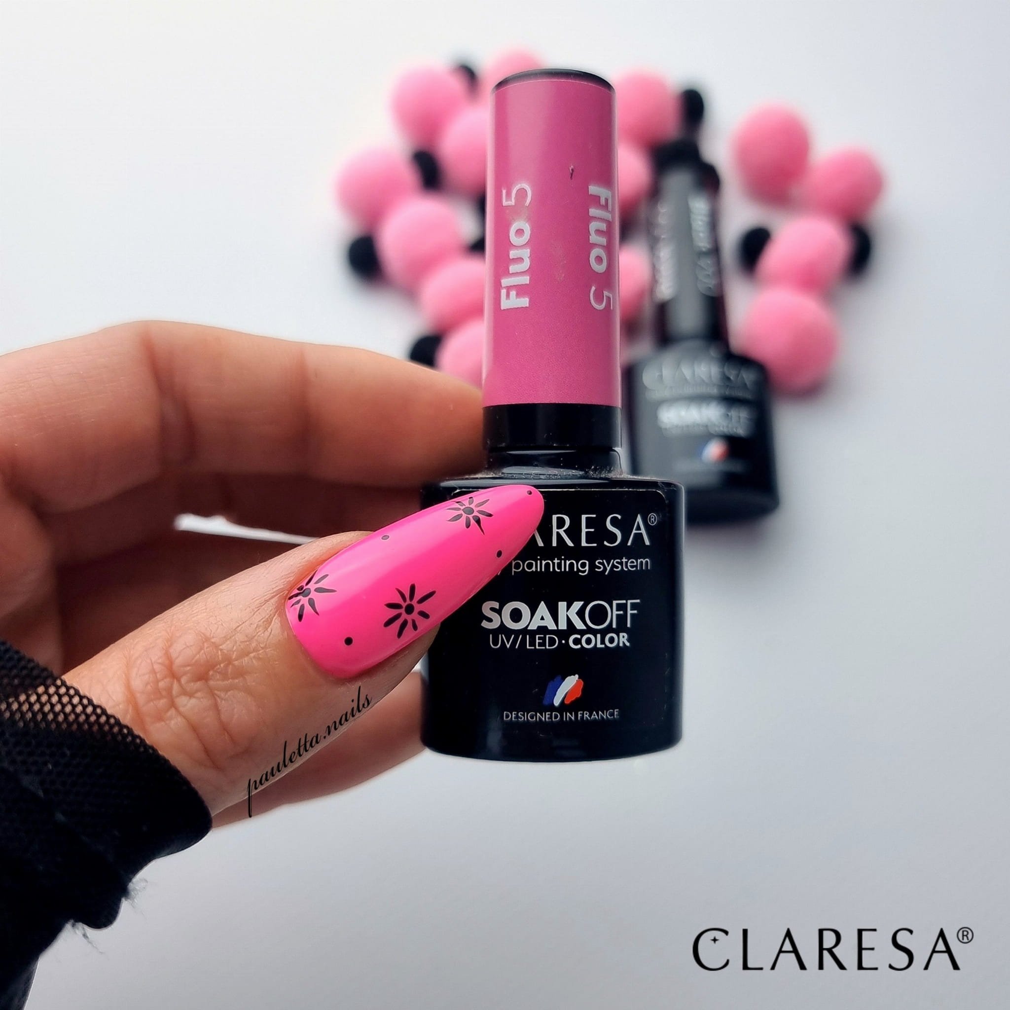 Claresa - Lakier hybrydowy FLUO 5 -5g