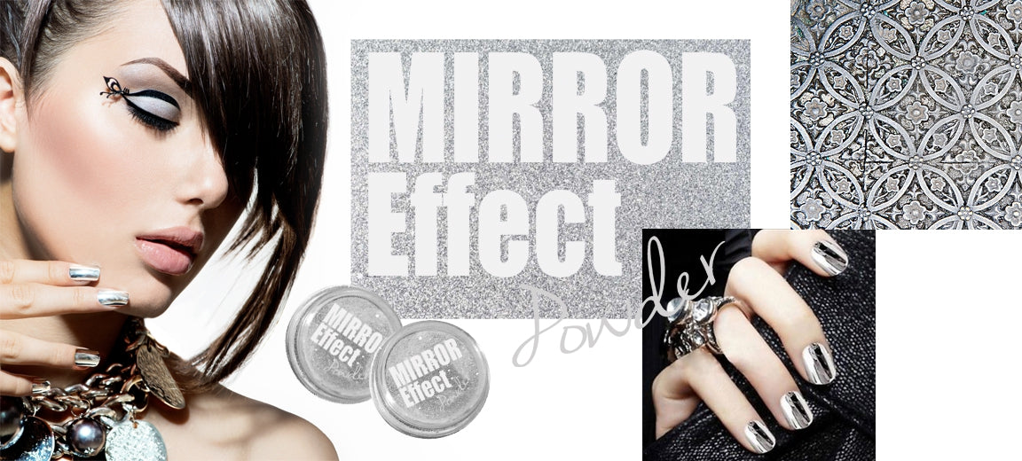 Efekt Lustra Mirror Effect Powder Silver