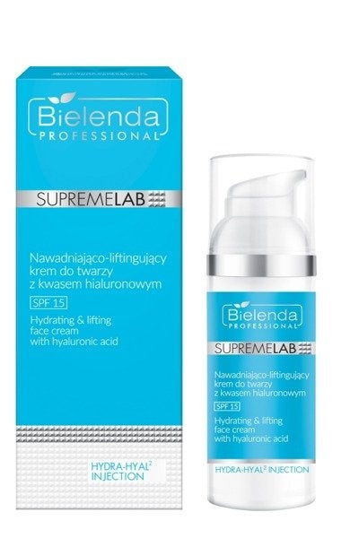 Bielenda Supremelab Hydra-Hyal2 Injection Hialuronowy Krem Do Twarzy SPF 15 50ml