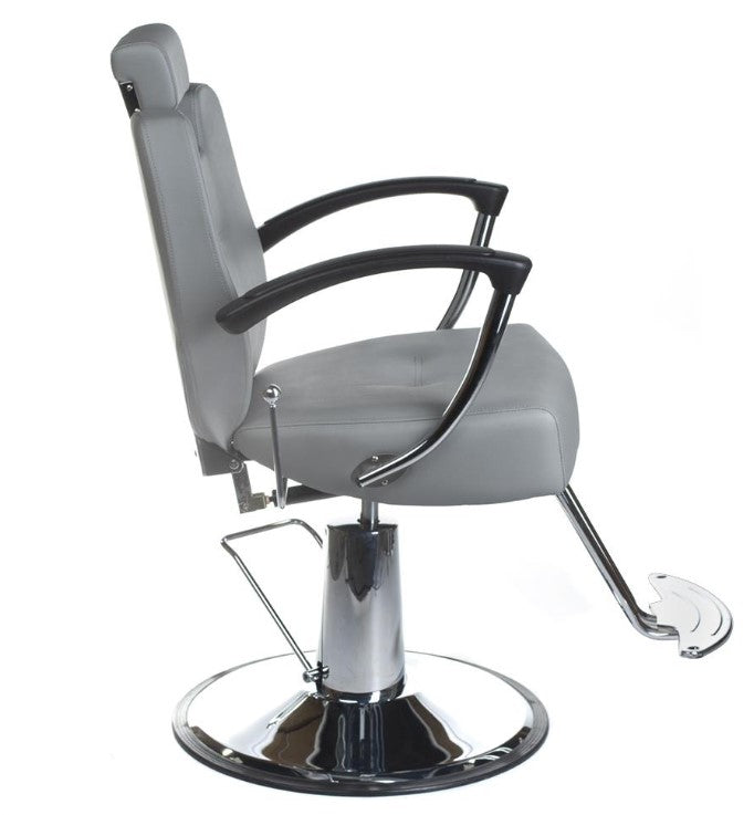 Fotel barberski HEKTOR BH-3208 Szary