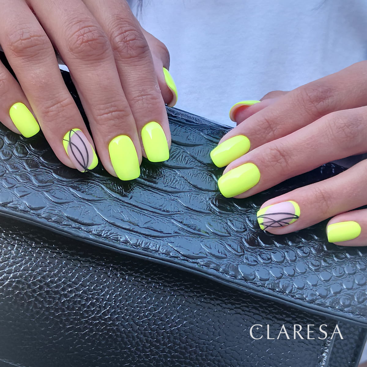 Claresa - Lakier hybrydowy FLUO 1 -5g