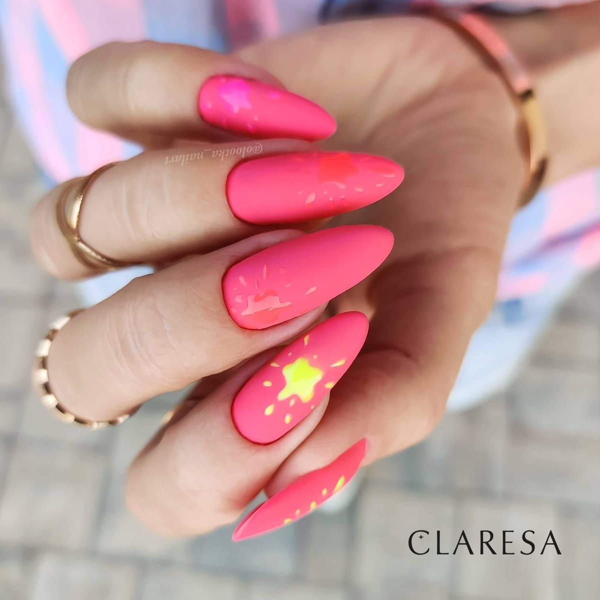 Claresa - Lakier hybrydowy FLUO 8 -5g