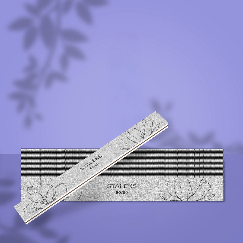 Staleks Expert 20 pilnik mineralny prosty 80/80 jednorazowy 25 szt.