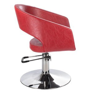 Fotel Fryzjerski Paolo Bh-8821 Czerwony