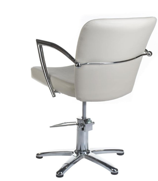 Fotel Fryzjerski LIVIO Kremowy BH-8173
