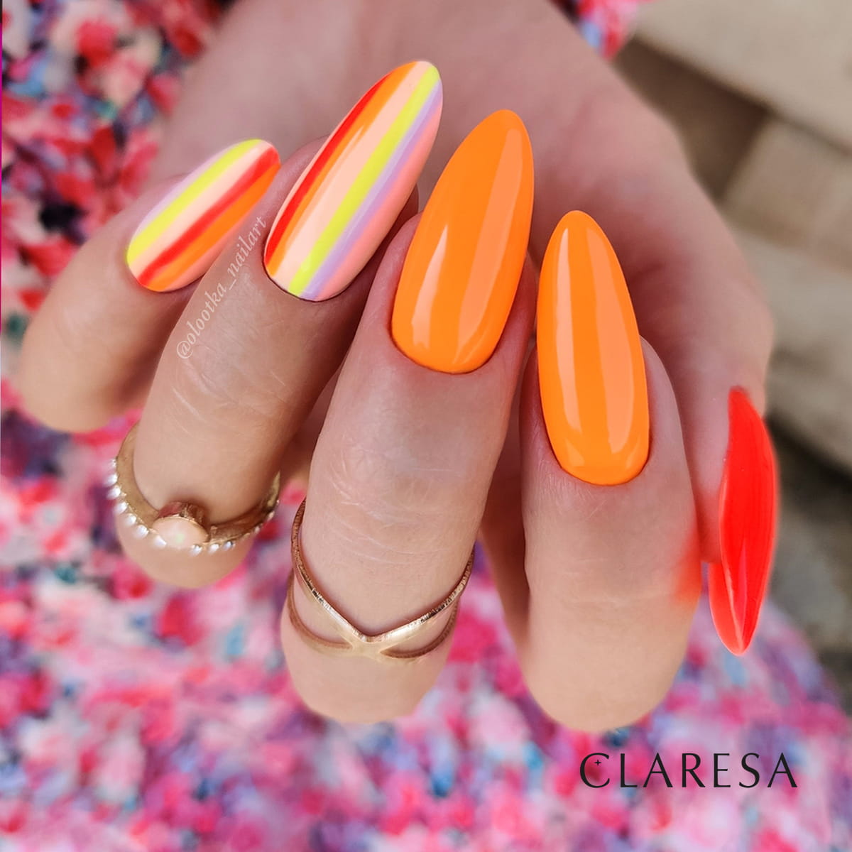 Claresa - Lakier hybrydowy FLUO 3 -5g