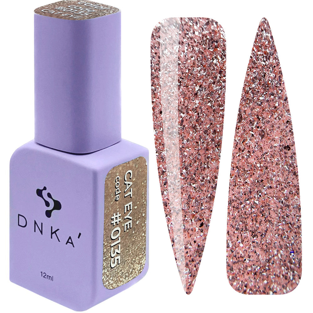 DNKa Color Gel Polish Cat Eye Lakier Hybrydowy #0135 12ml