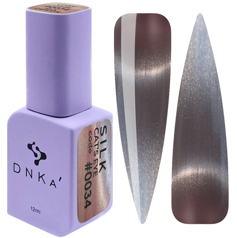 DNKa Color Gel Polish Cat Eye Lakier Hybrydowy #0034 Silk 12ml