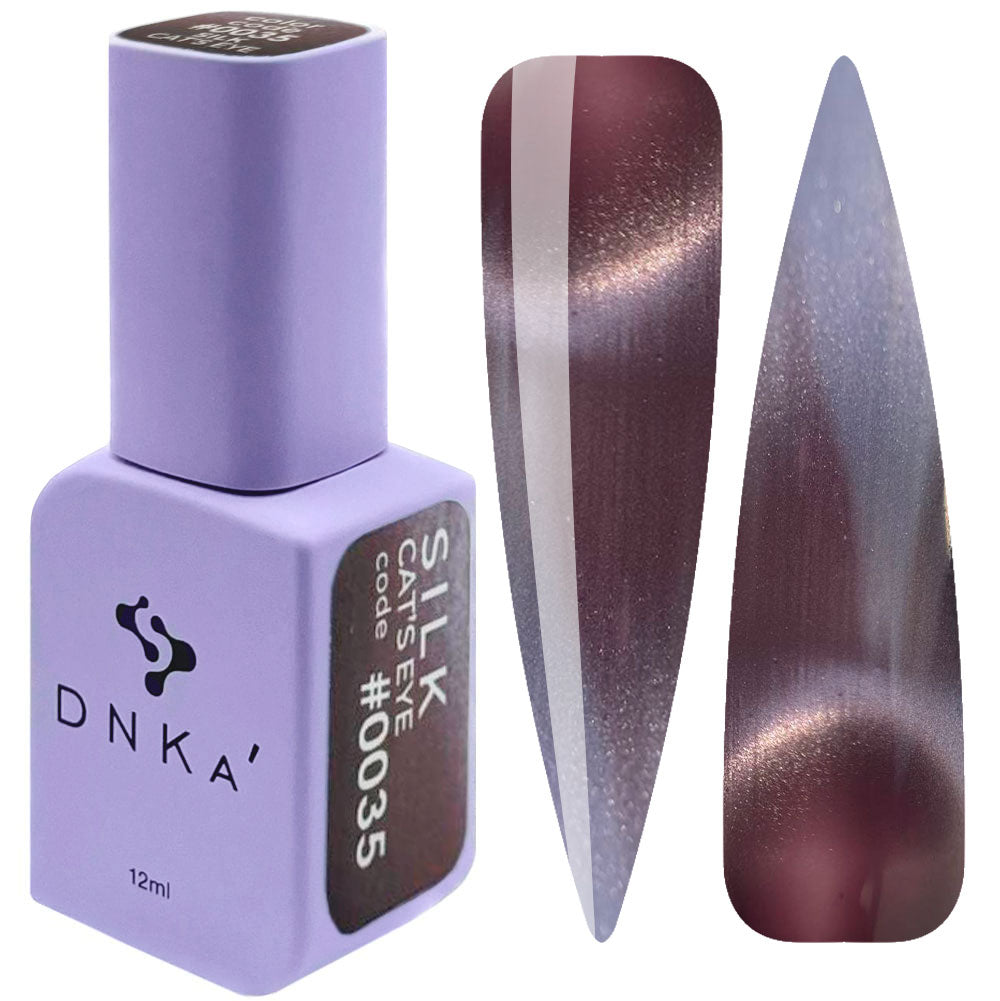 DNKa Color Gel Polish Cat Eye Lakier Hybrydowy #0035 Silk 12ml