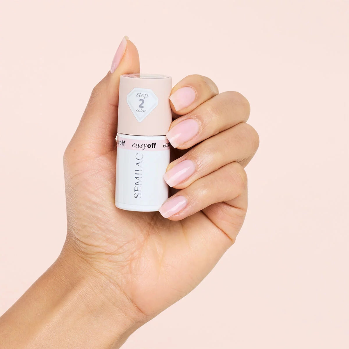Semilac Lakier Do Paznokci Led Light L02 Milky Pink 7 ml