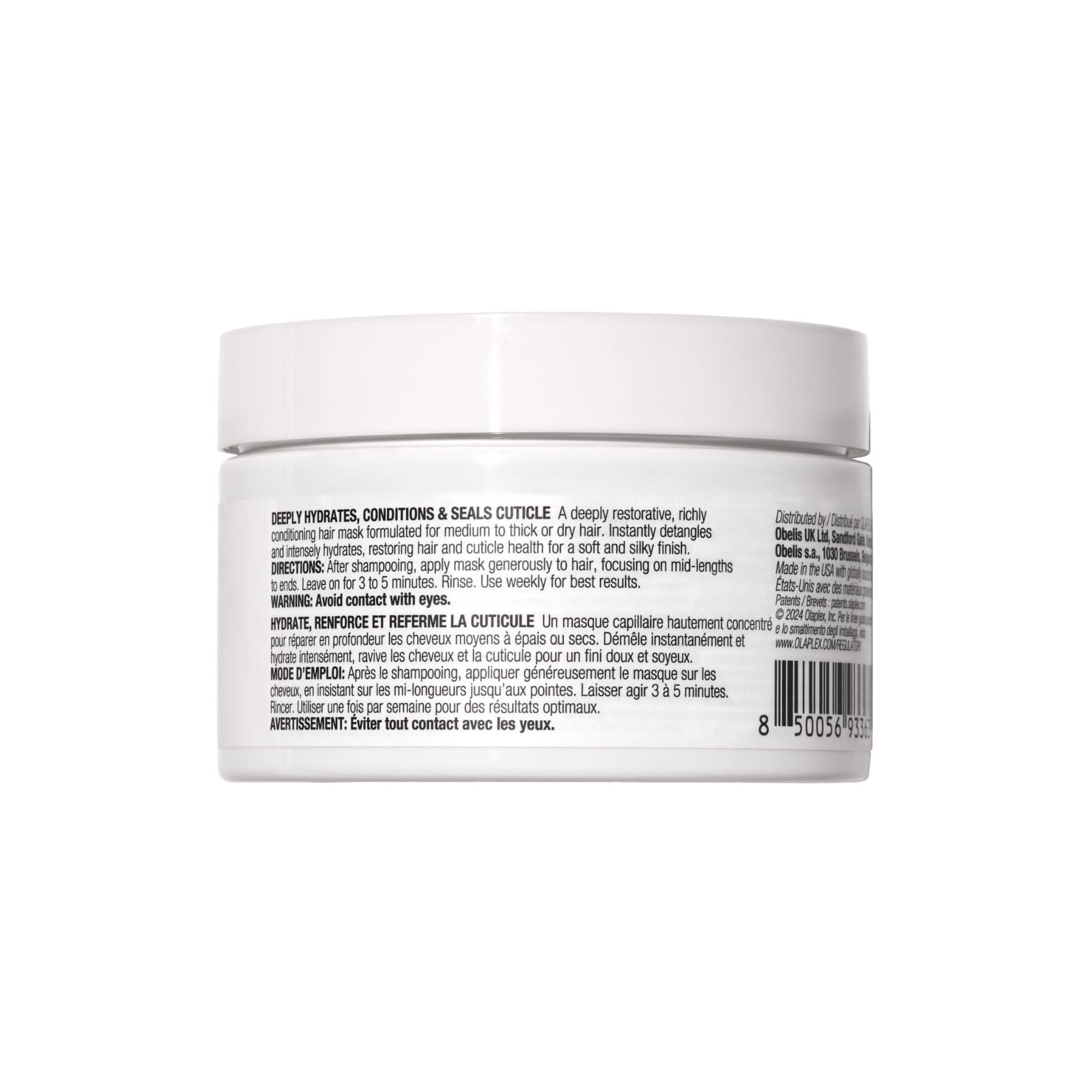 Olaplex Weightless Nourishing Mask, Lekka I Odżywiająca Maska Do Włosów, Objętość I Nawilżenie, 200ml