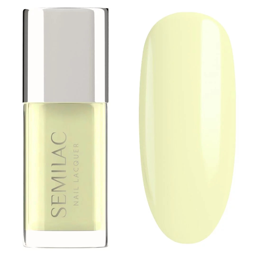 Semilac Lakier Klasyczny 122 Nail Lacquer Butter Yellow 9 Ml