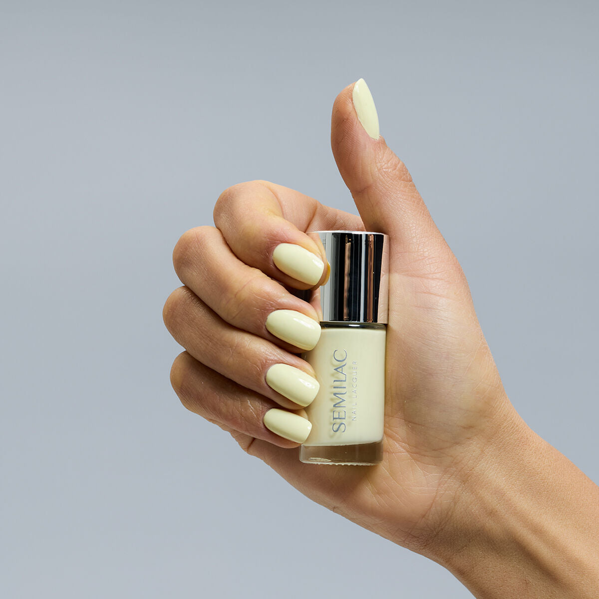 Semilac Lakier Klasyczny 122 Nail Lacquer Butter Yellow 9 Ml