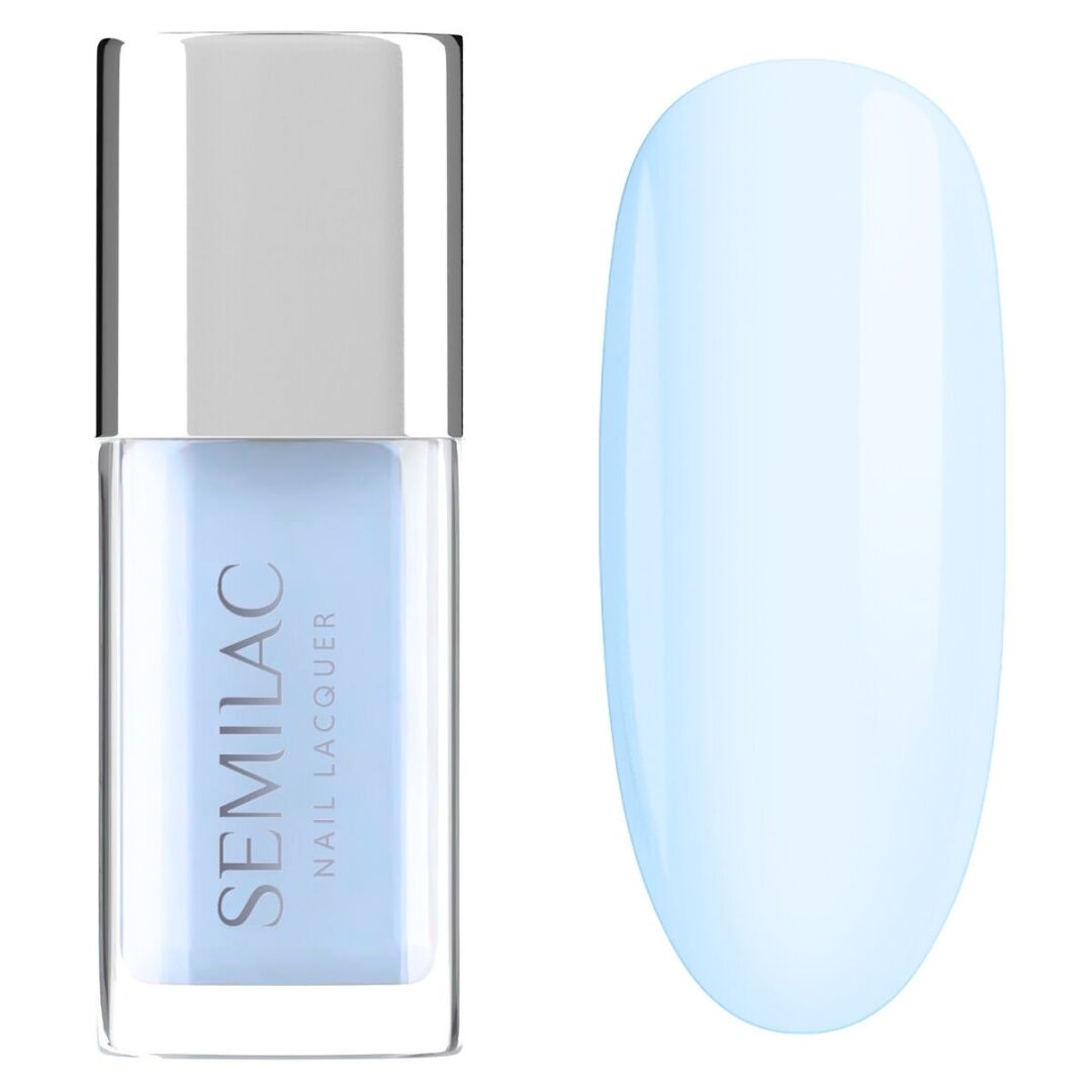 Semilac Lakier Klasyczny 123 Nail Lacquer Sky Blue 9 ml