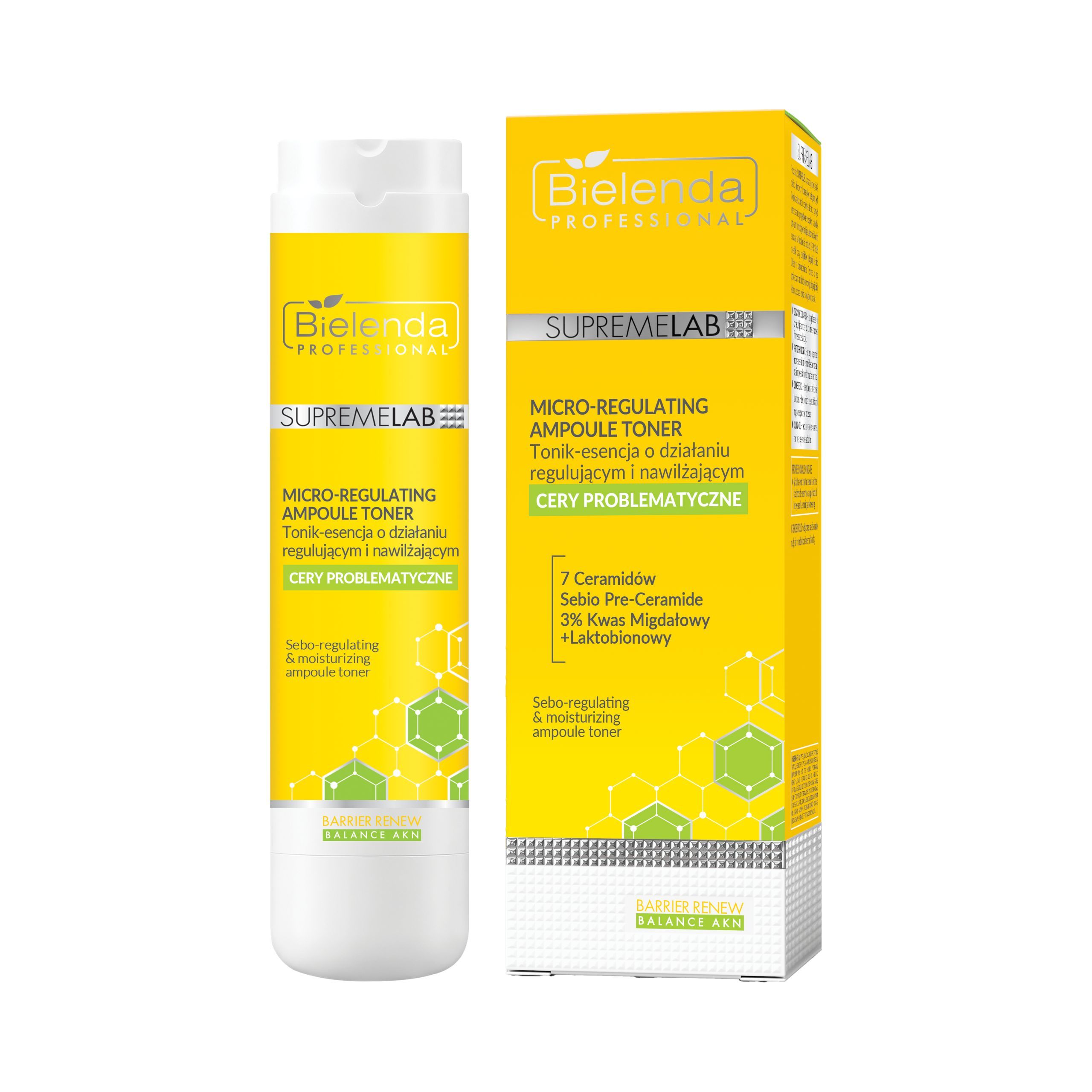 Bielenda Professional Supremelab Barrier Renew Balance Tonik-Esencja O Działaniu Regulującym I Nawilżającym 100ml
