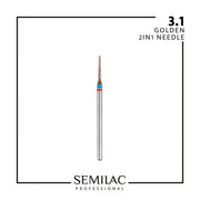 Semilac Professional 3.1 Frez Golden 2w1 Igiełka