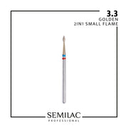 Semilac Professional 3.3 Frez Golden 2w1 Mały Płomień
