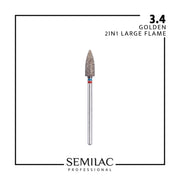Semilac Professional 3.4 Frez Golden 2w1 Duży Płomień