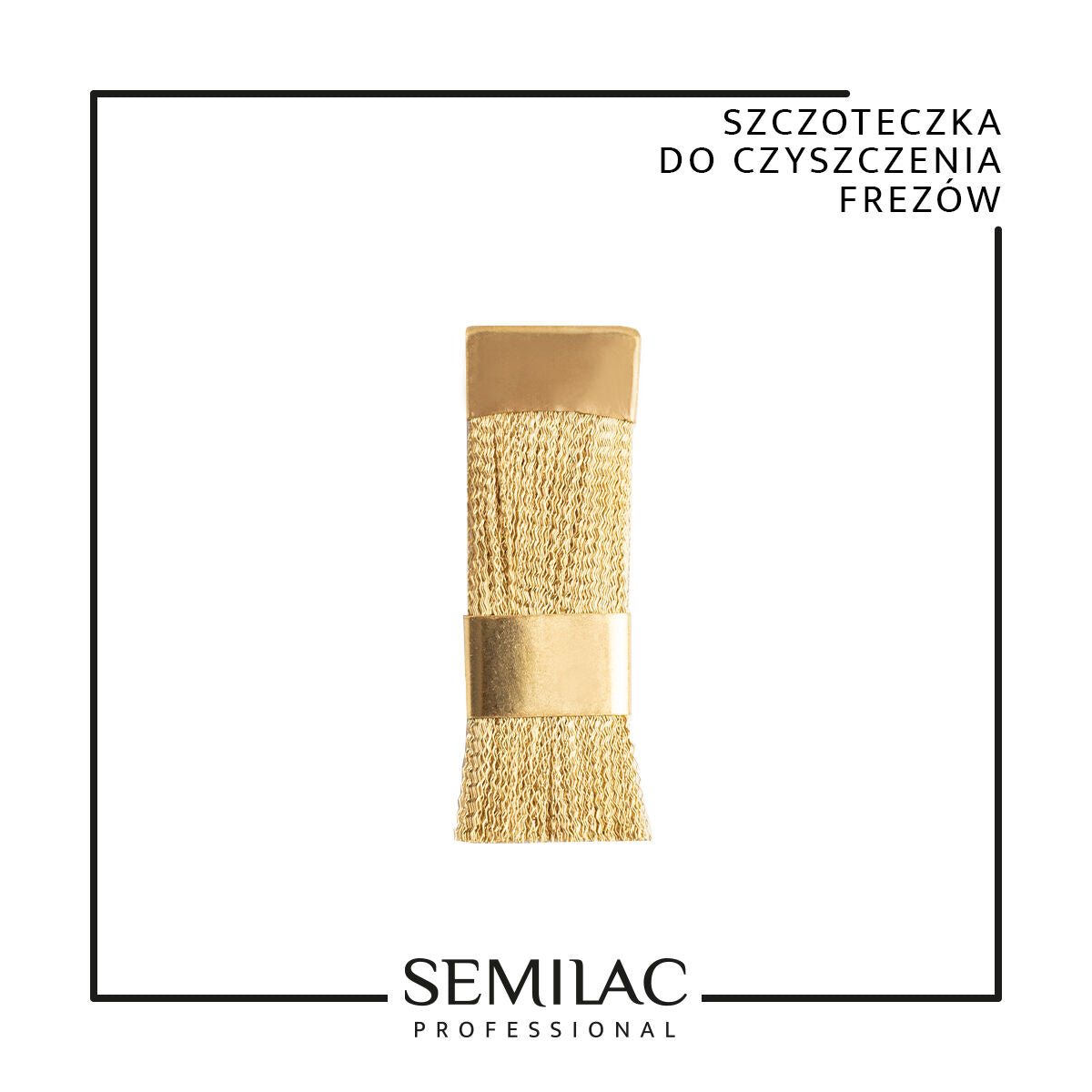 Semilac Professional Szczoteczka Do Czyszczenia Frezów