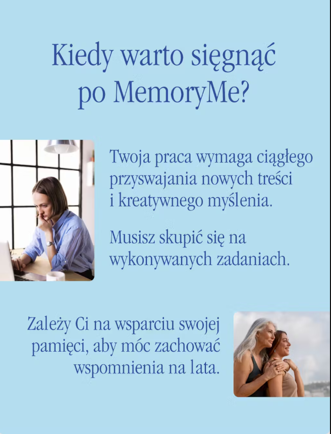 Health Labs Care Suplement Diety MemoryMe Formuła Na Pamięć I Koncentrację 60 Kapsułek