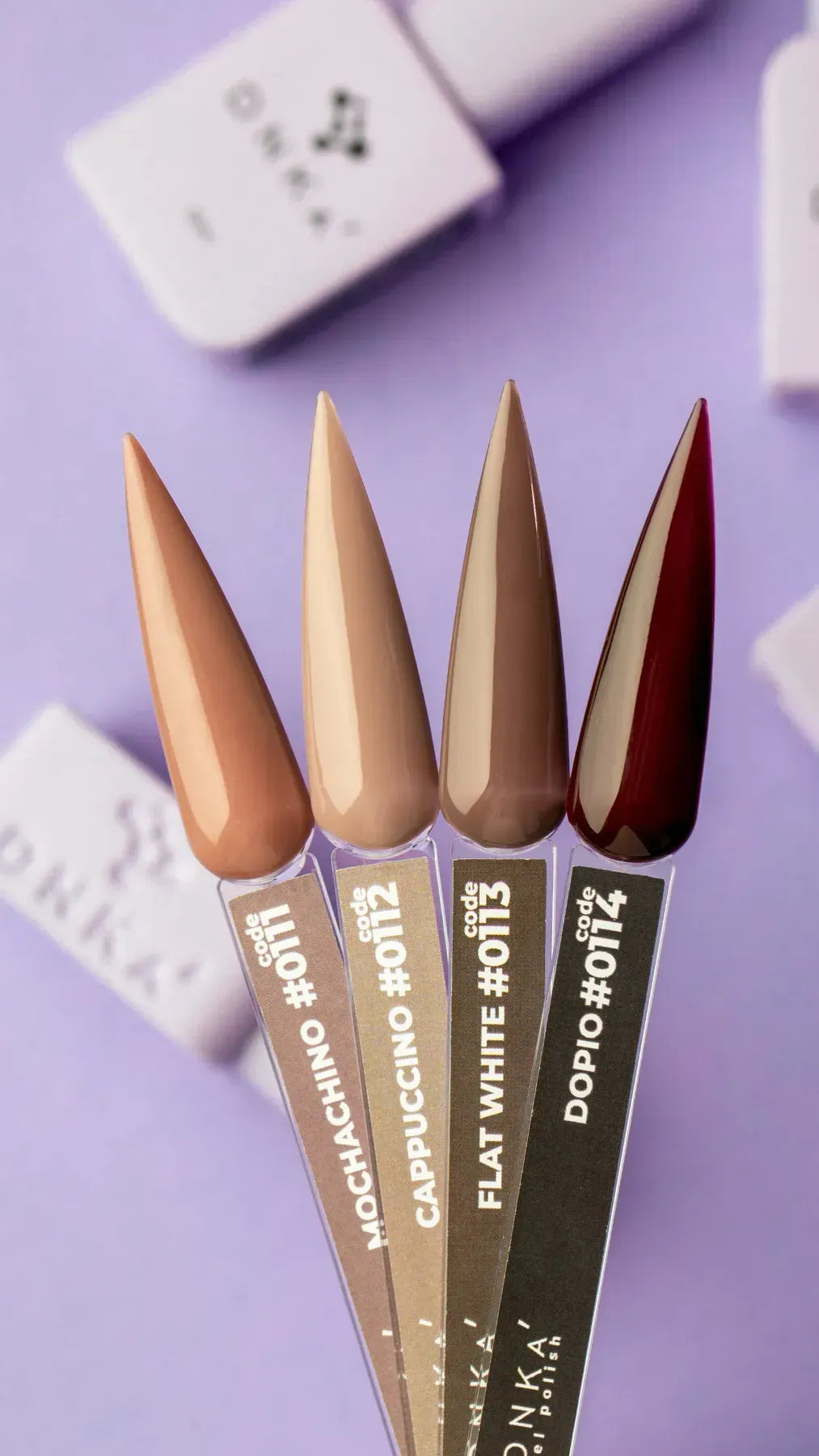 DNKa' Lakier Hybrydowy Gel Polish Color Cappuccino #0112, 12 ml
