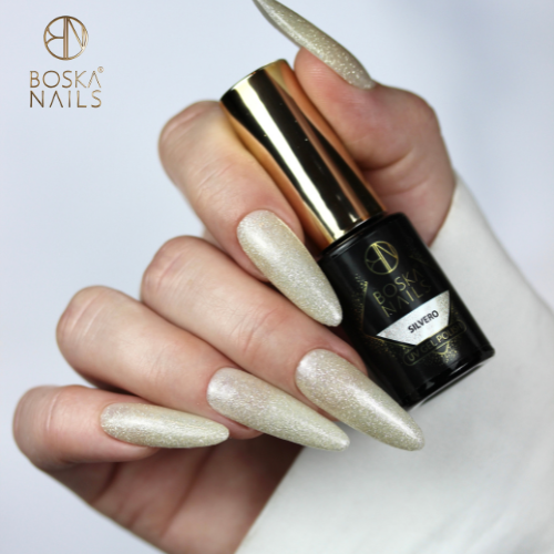 Boska Nails Lakier Hybrydowy Cosmic Glow Silvero No 491 6ml