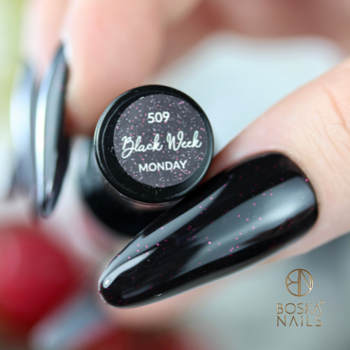Boska Nails Lakier Hybrydowy Black Week Monday No 509 6ml
