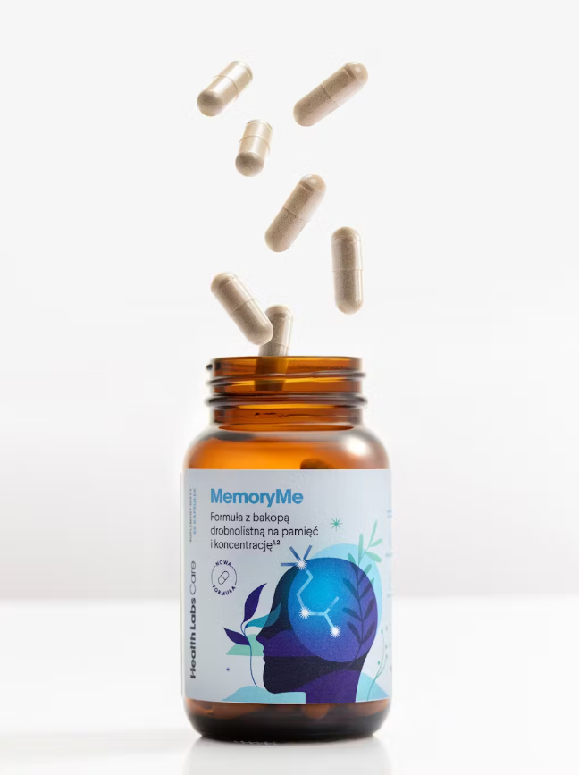 Health Labs Care Suplement Diety MemoryMe Formuła Na Pamięć I Koncentrację 60 Kapsułek