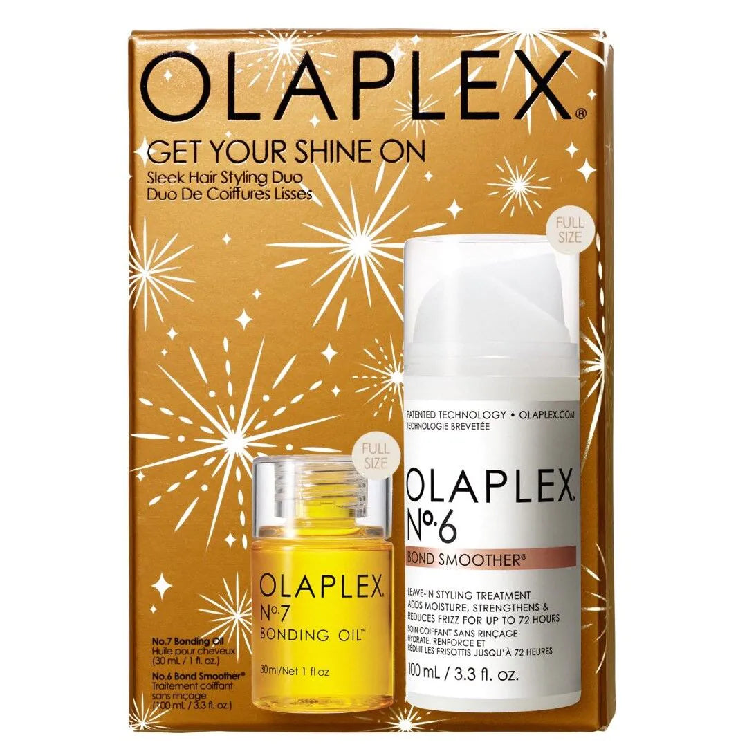 Olaplex Get Your Shine On Kit, Zestaw Prezentowy, No.6 100ml + No.7 30ml