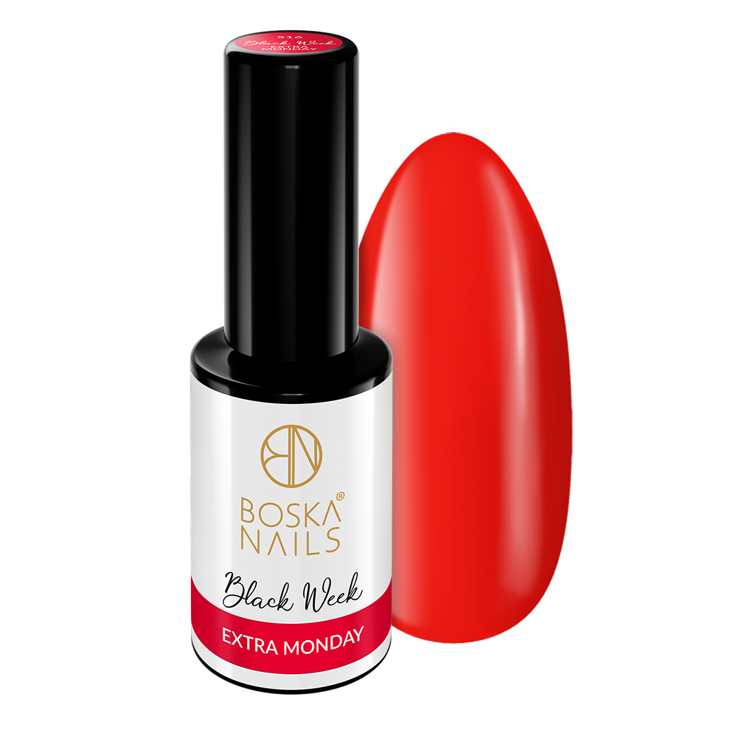 Boska Nails Lakier Hybrydowy Black Week Extra Monday No 516 6ml