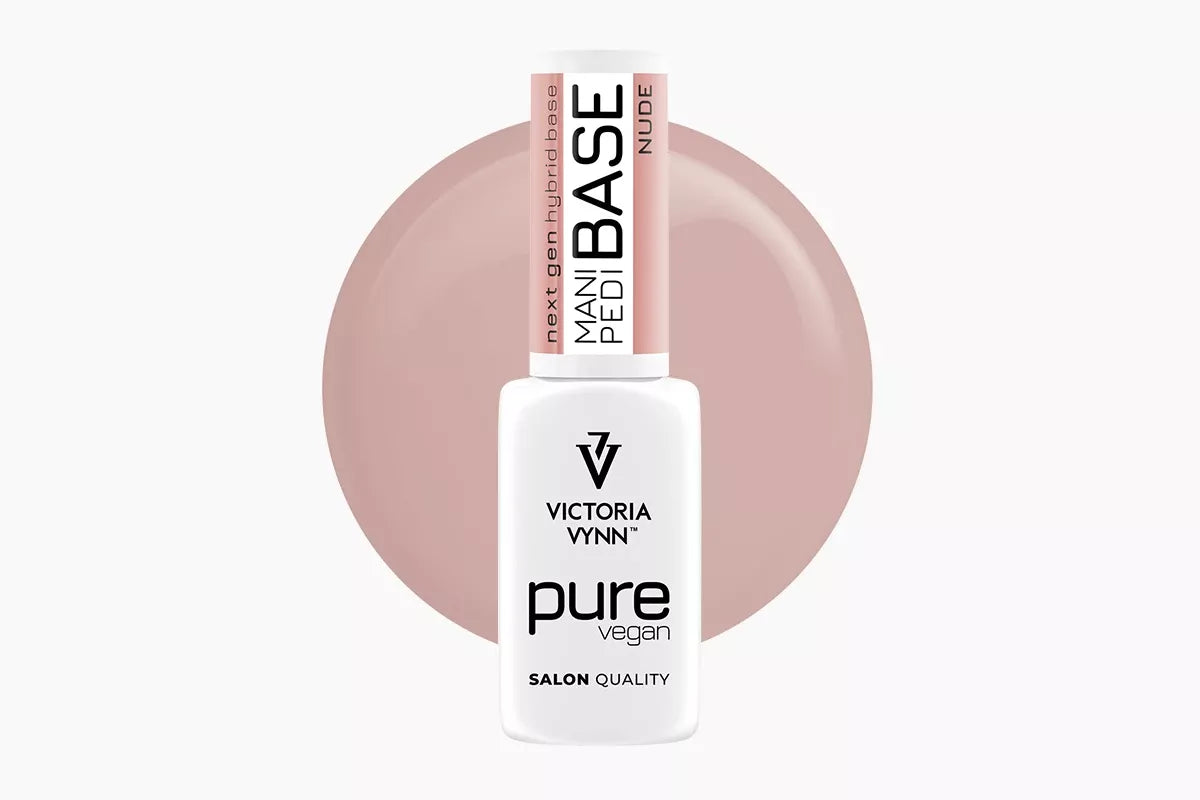 Victoria Vynn 5 Pack Pure Zestaw Do Manicure Hybrydowego Mani Pedi Base + Pure Creamy Hybrid Top