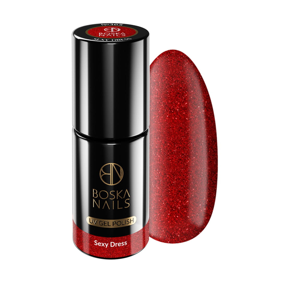 Boska Nails Lakier Hybrydowy Divine Sexy Dress No 365 6ml