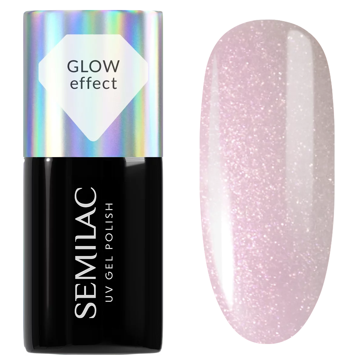 Semilac Lakier Hybrydowy 987 Cream Pink Glow 7ml
