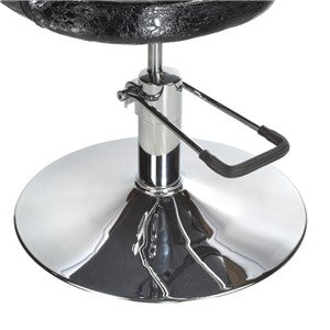 Fotel Fryzjerski Paolo Bh-8821 Czarny Lux