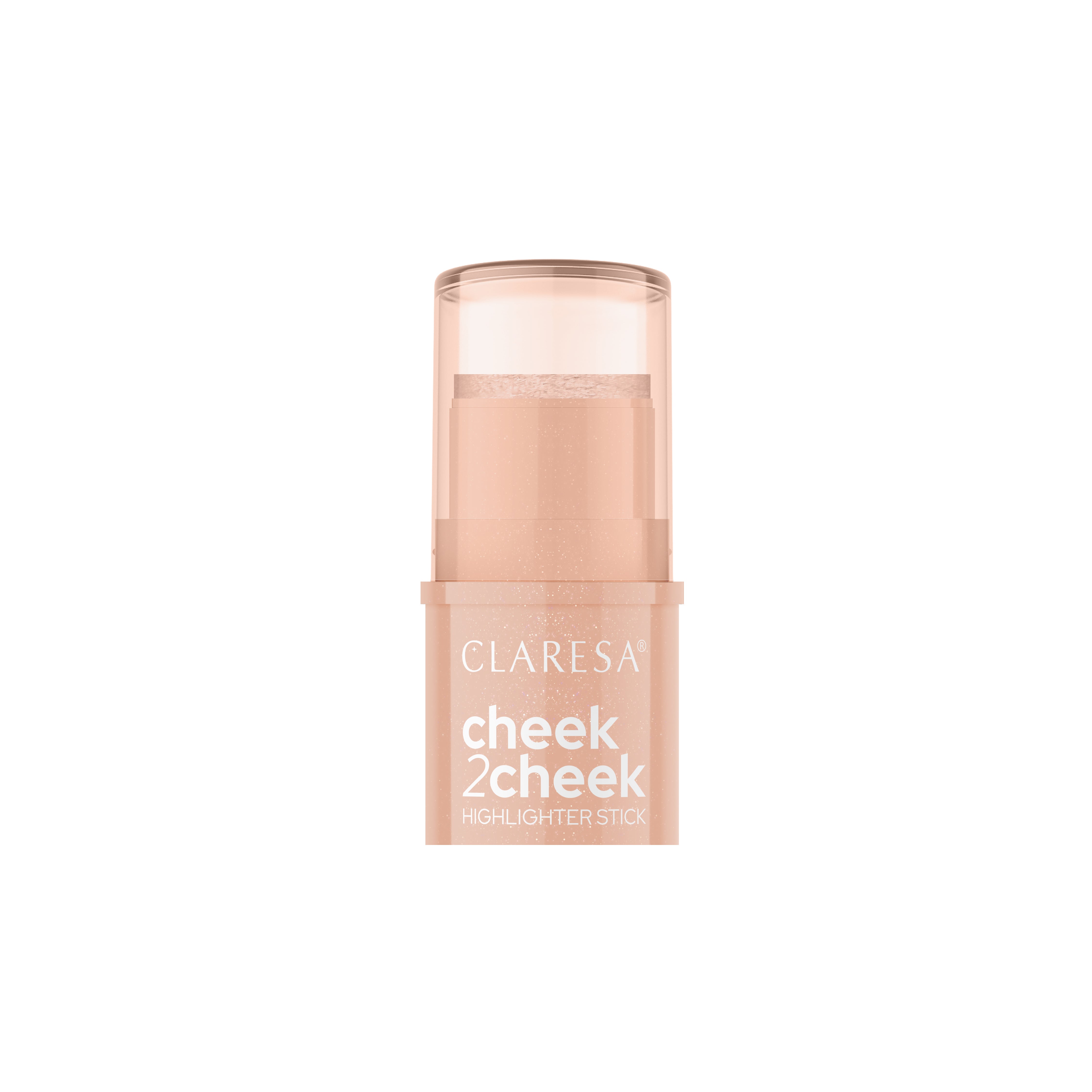 Claresa Cheek 2 Cheek Kremowy Rozświetlacz W Sztyfcie 01 Pearl Shine 5,5g