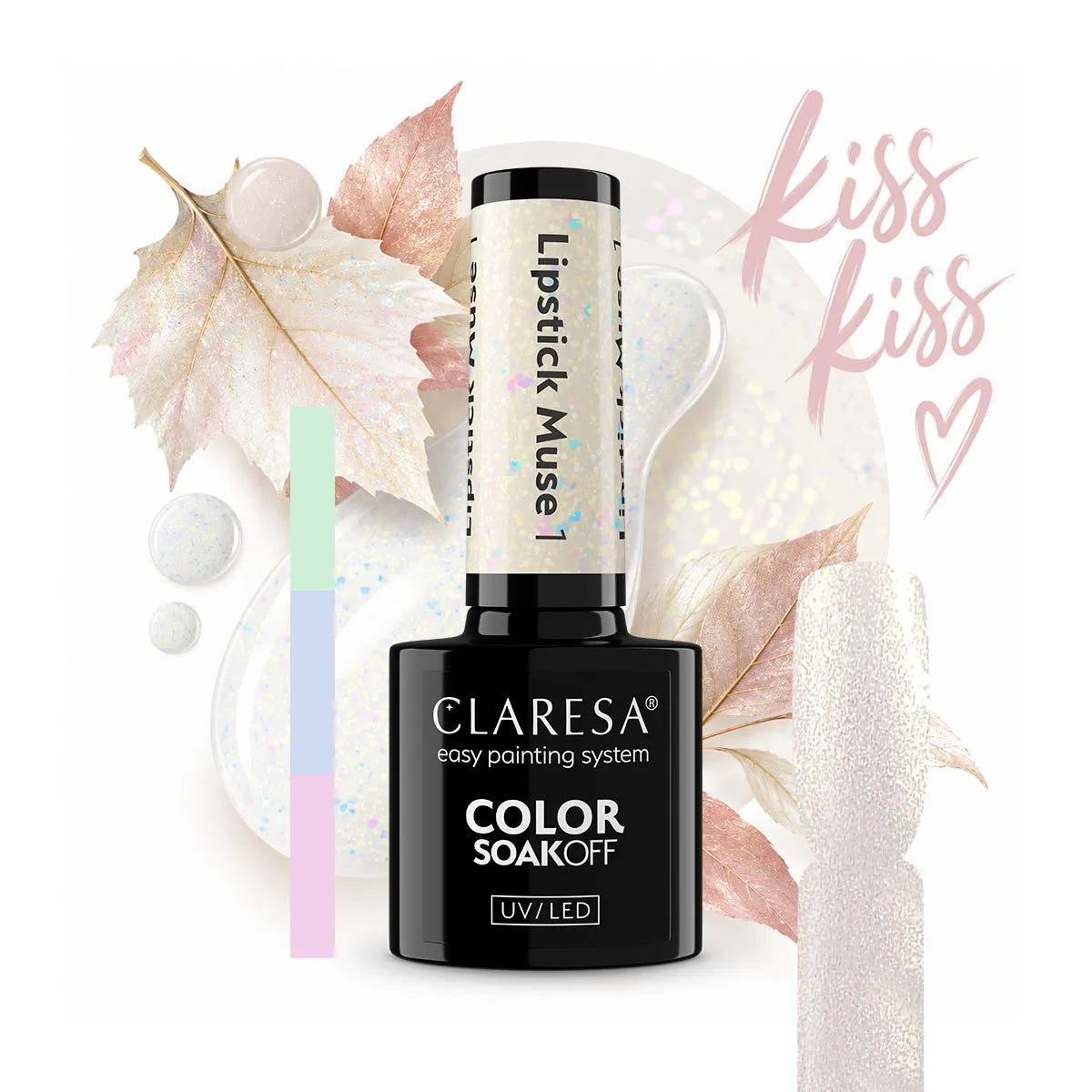 Claresa Lakier hybrydowy Lipstick Muse 1 Mleczny 5 g