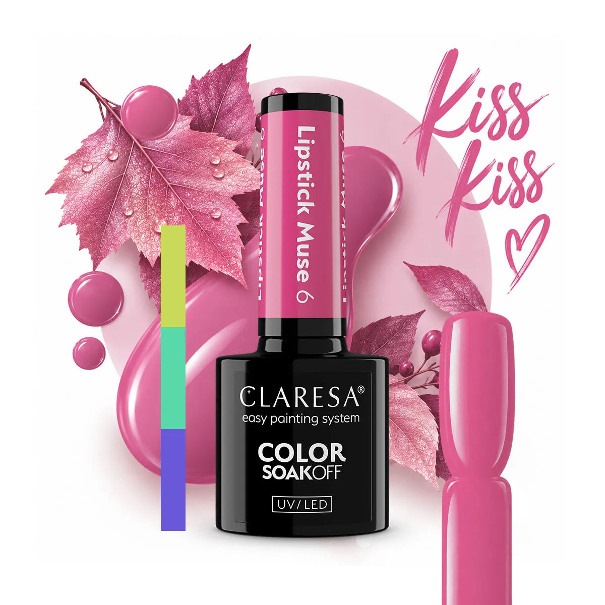 Claresa Lakier hybrydowy Lipstick Muse 6 Przygaszony róż 5 g