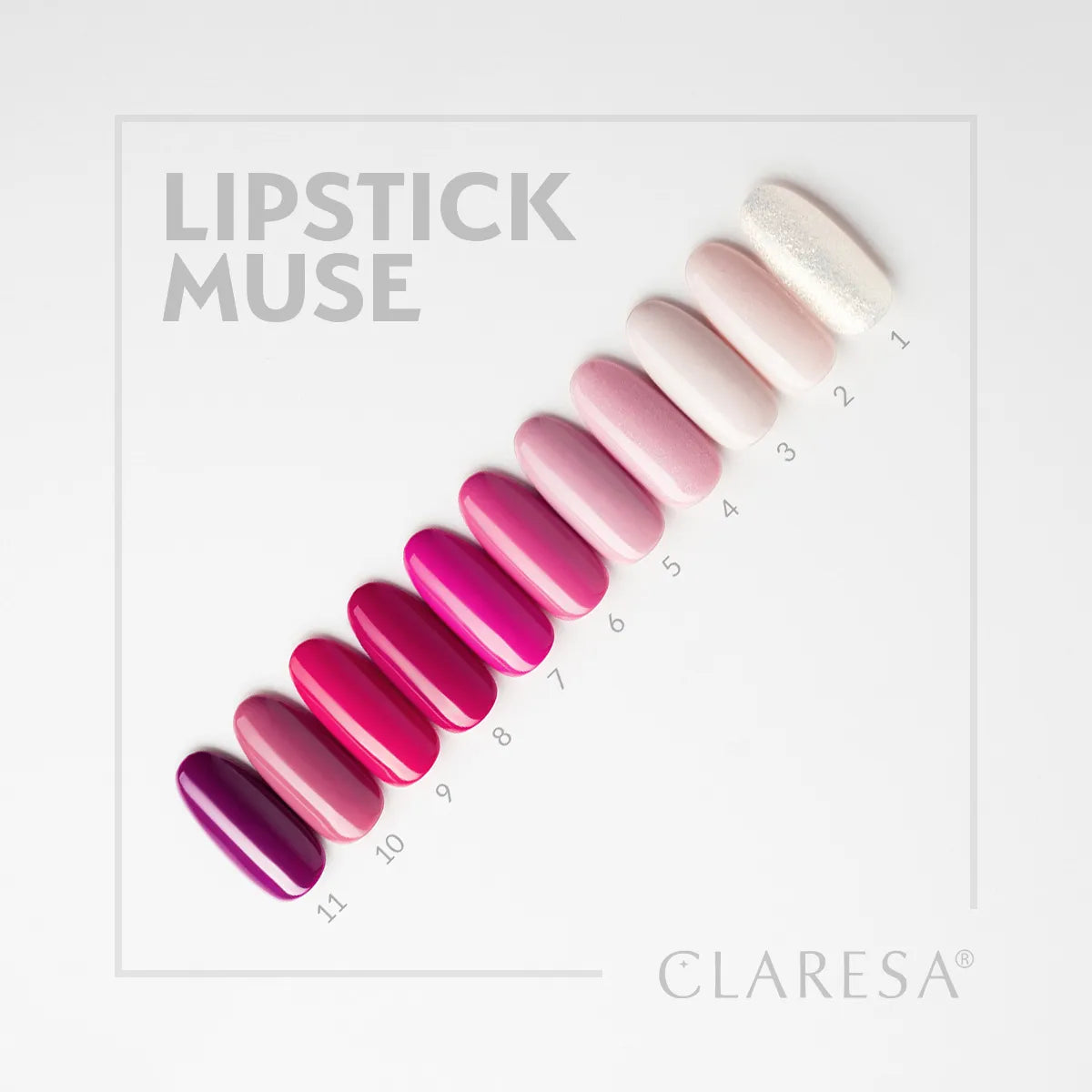 Claresa Lakier hybrydowy Lipstick Muse 6 Przygaszony róż 5 g