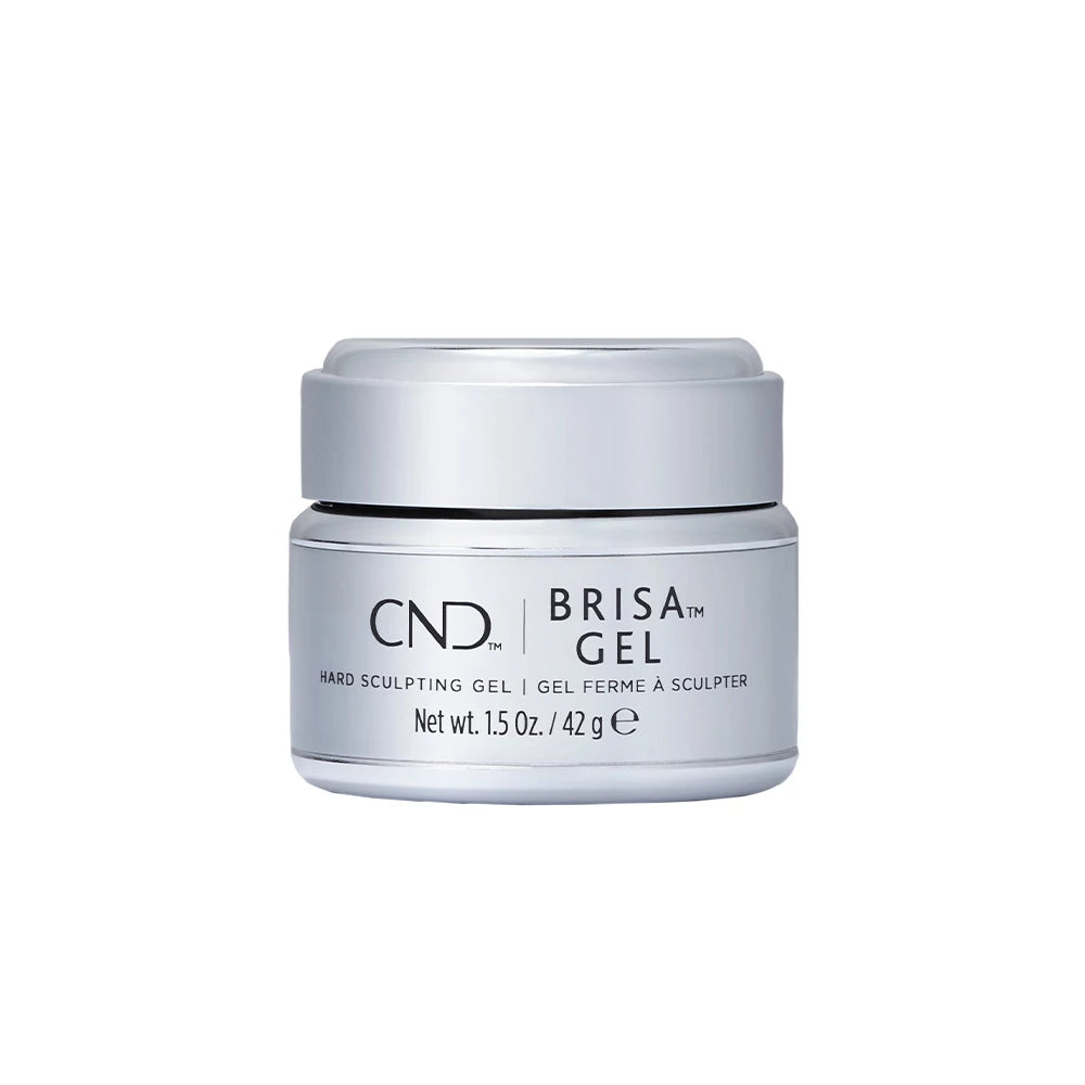 CND Brisa Gel Pure White Opaque żel budujący 42 g