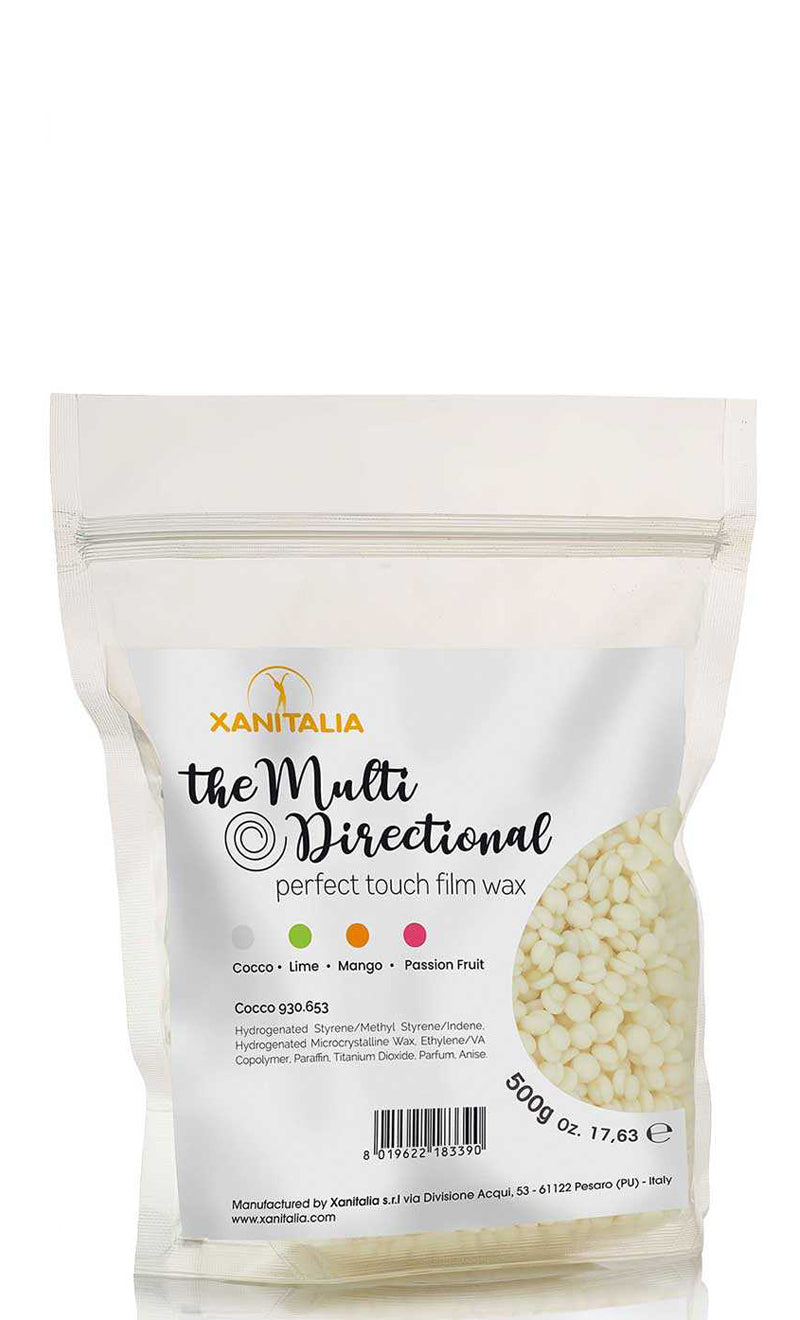 Premium Textile - Wosk Bezpaskowy do Depilacji w Perełkach Coconut 500gr
