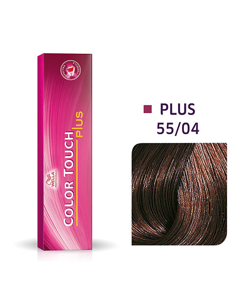 Wella Color Touch Plus - Farba do Włosów 55/04 60ml
