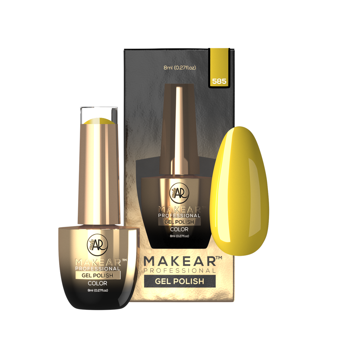 MAKEAR Makear Hybrid-Nagellack 585 Regular 8Ml — Inhaltsstoffe und Bewertung