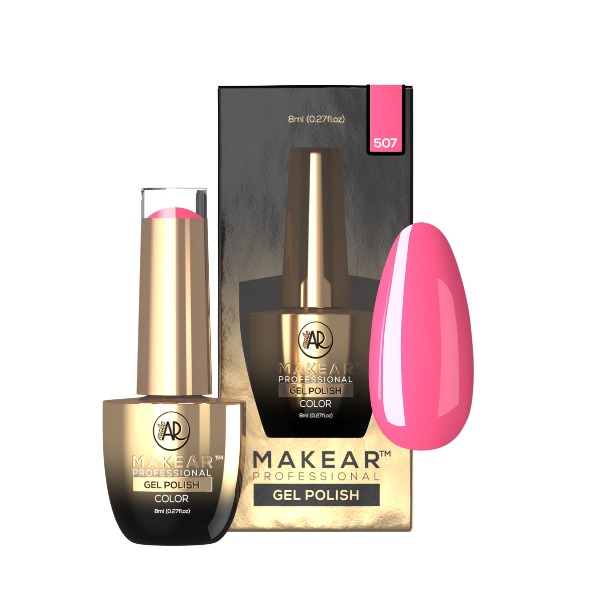 MAKEAR Makear Hybrid-Nagellack 507 Regular 8Ml — Inhaltsstoffe und Bewertung