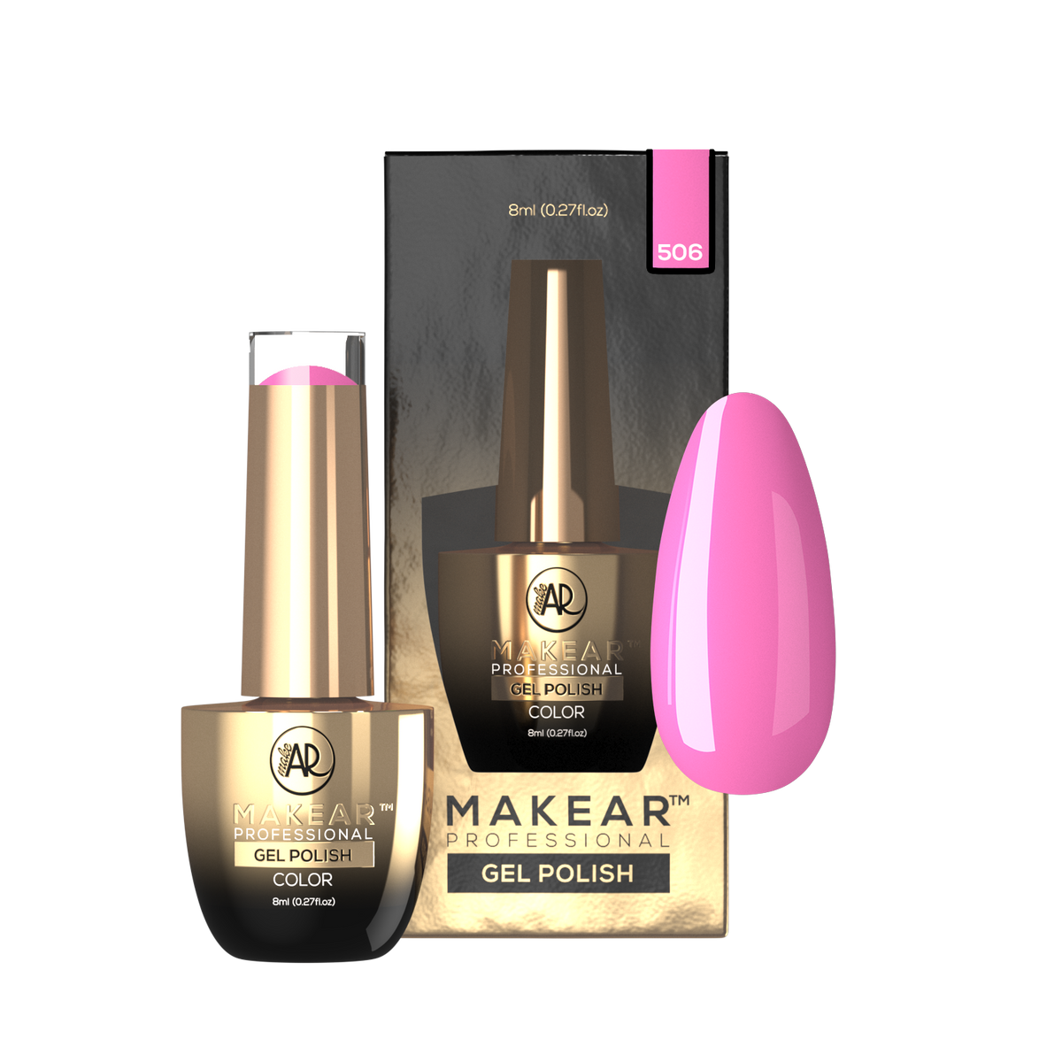 MAKEAR Makear Hybrid-Nagellack 506 Regular 8Ml — Inhaltsstoffe und Bewertung