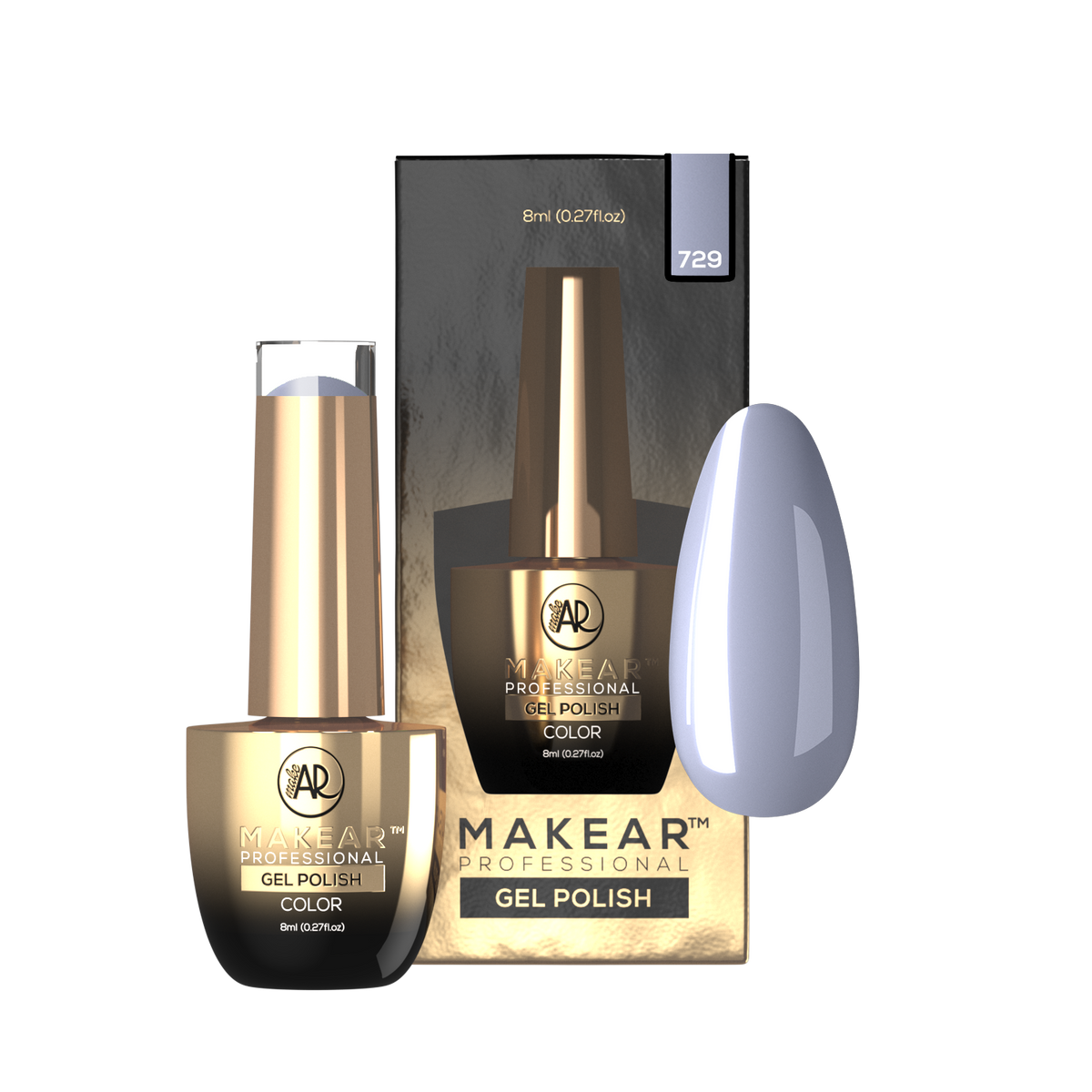 MAKEAR Makear Hybrid-Nagellack 729 Regular 8Ml — Inhaltsstoffe und Bewertung