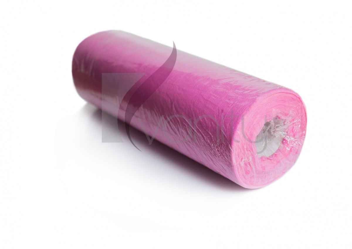 Prześcieradło Włokninowe Kosmetyczne 38cm x 50m rolka Różowe