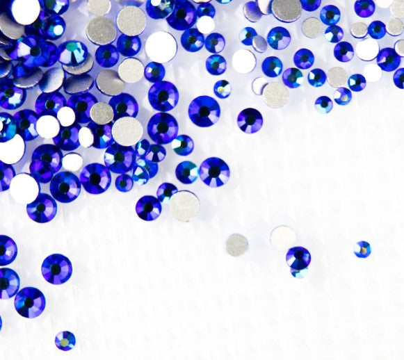 Ozdoby Do Paznokci Zestaw Cyrkonii 1440 Szt Blue Zircon AB