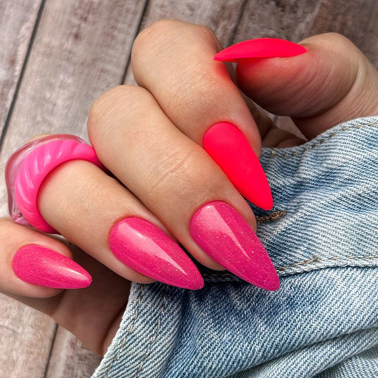 Lakier Hybrydowy Slowianka 417 Strong Pink 8g