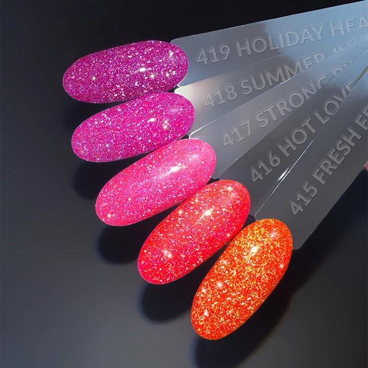 Lakier Hybrydowy Slowianka 417 Strong Pink 8g